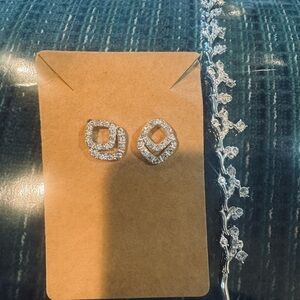 - Rhinestone jewelry set EUC